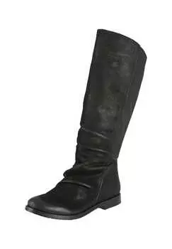 Кожаные сапоги Felmini, черный