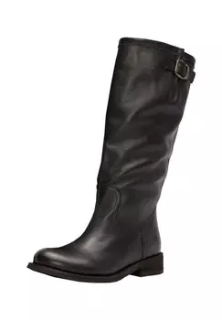 Кожаные сапоги Felmini, черный