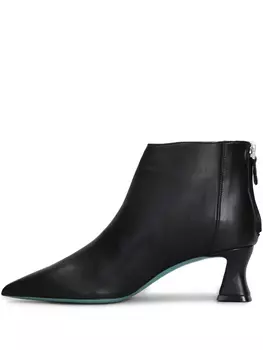 Кожаные сапоги Fratelli Russo, черный