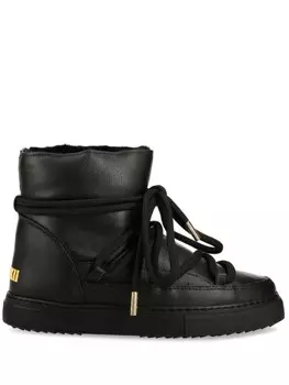 Кожаные сапоги Инуики Inuikii, черный