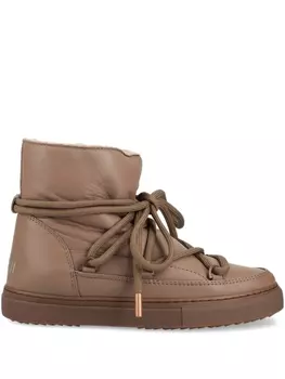 Кожаные сапоги Inuikii, коричневый