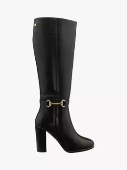 Кожаные сапоги lerwick на высоком каблуке до колен Ravel, коричневый