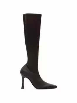 Кожаные сапоги Magda Butrym, черный