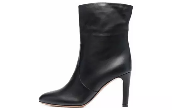 Кожаные сапоги на каблуке Bally