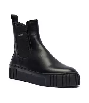 Кожаные сапоги сноумонт Gant, черный