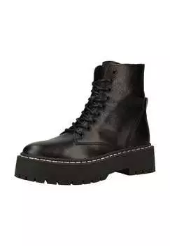 Кожаные сапоги Steve Madden, черный