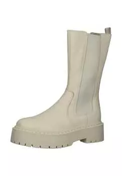 Кожаные сапоги Steve Madden, цвет bone