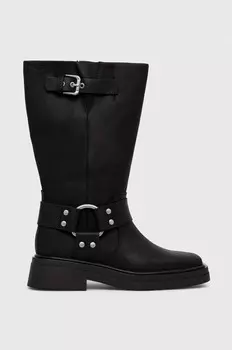 Кожаные сапоги Vagabond Shoemakers, черный