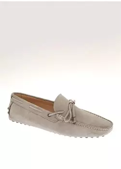 Кожаные серые мужские повседневные туфли Roberto Cavalli