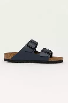 Кожаные шлепанцы Arizona Birkenstock, темно-синий