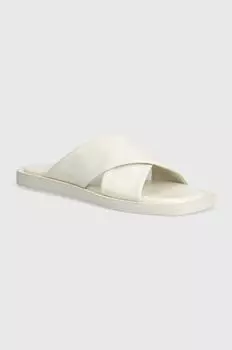 Кожаные шлепанцы Copenhagen, белый