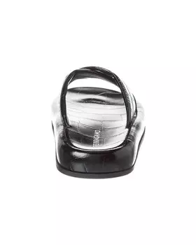 Кожаные шлепанцы Ferragamo Dasie Salvatore Ferragamo, черный