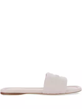 Кожаные шлепанцы Ferragamo, розовый