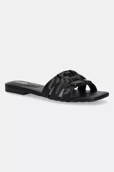 Кожаные шлепанцы GOTOSANDAL Aldo, черный