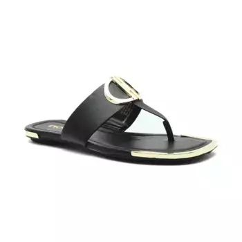 Кожаные шлепанцы Halcott Dkny, черный