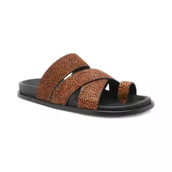 Кожаные шлепанцы Harllow Alohas, коричневый