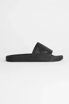 Кожаные шлепанцы KONDO 2.0 Karl Lagerfeld, черный
