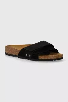 Кожаные шлепанцы Oita Birkenstock, черный