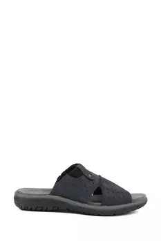 Кожаные шлепанцы Pavers, синий