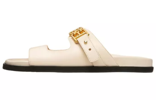 Кожаные шлепанцы с логотипом Bally