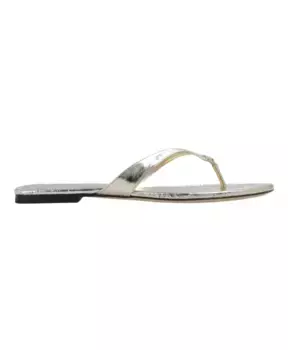 Кожаные шлепанцы Tory Burch, желтый