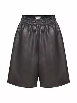 Кожаные шорты Bottega Veneta