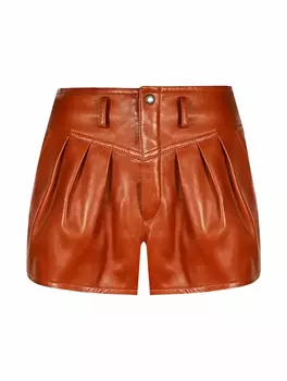 Кожаные шорты Saint Laurent