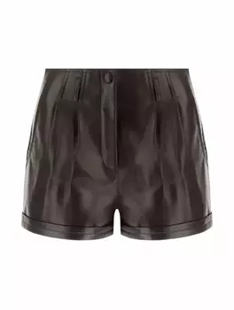 Кожаные шорты Saint Laurent
