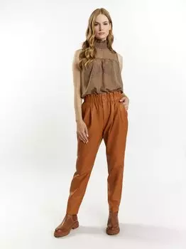 Кожаные штаны Dreimaster, коричневый