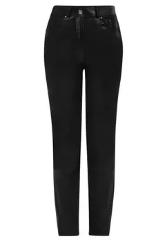 Кожаные штаны Felix Hardy Regular Pants, черный
