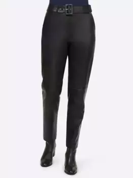 Кожаные штаны Heine, черный