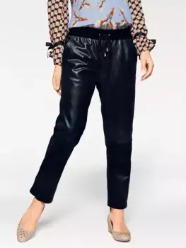 Кожаные штаны Heine Rick Cardona By Heine, цвет морской волны