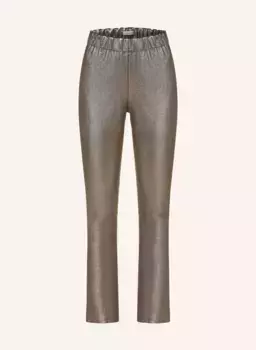 Кожаные штаны Mrs & Hugs, серебряный