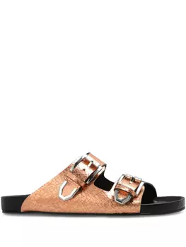 Кожаные слайдеры IRO, розовый