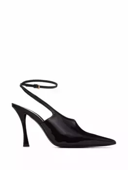 Кожаные слингбэки Show Givenchy, черный