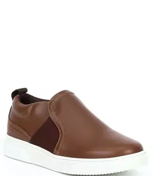 Кожаные слипоны Steve Madden для мальчиков B-Elliott (молодежная), коричневый