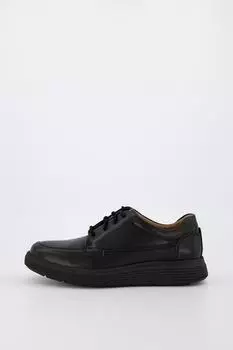 Кожаные спортивно-элегантные туфли Un Abode Ease Clarks, черный