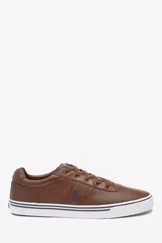 Кожаные спортивные кроссовки Hanford Polo Ralph Lauren, коричневый