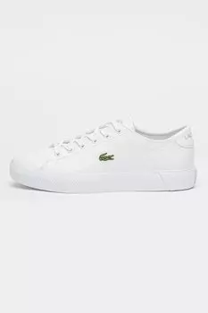 Кожаные спортивные туфли Gripshot Lacoste, белый