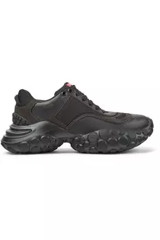 Кожаные спортивные туфли Pelotas Mars 1197 с текстилем Camper, черный