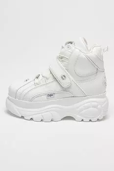 Кожаные спортивные туфли с высоким профилем и массивным дизайном Buffalo, белый