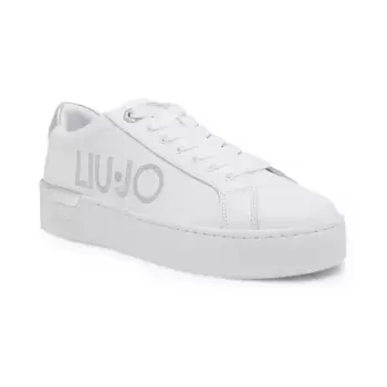 Кожаные спортивные туфли Silvia 65 Liu Jo, белый