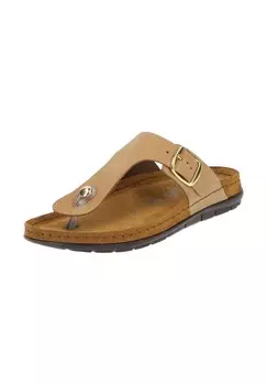 Кожаные стринги ROHDE, цвет Natur