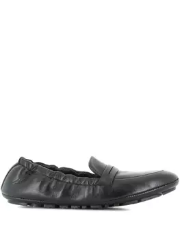 Кожаные тапочки Alexander Hotto, черный