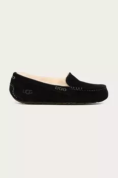 Кожаные тапочки Ansley Ugg, черный