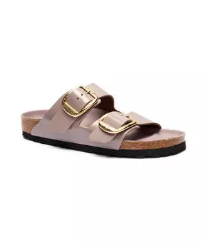 Кожаные тапочки Аризона Birkenstock, фиолетовый