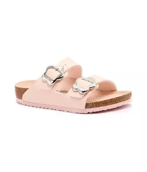 Кожаные тапочки Аризона Birkenstock, коричневый