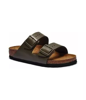 Кожаные тапочки Аризона Birkenstock, зеленый