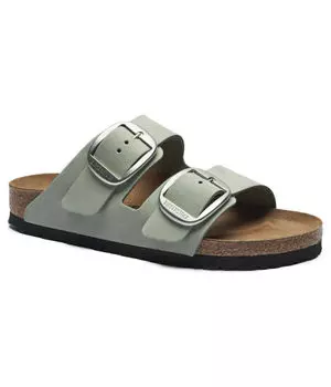 Кожаные тапочки Аризона Birkenstock, зеленый