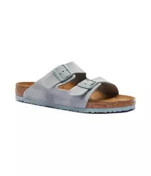 Кожаные тапочки Аризона Ева Birkenstock, зеленый